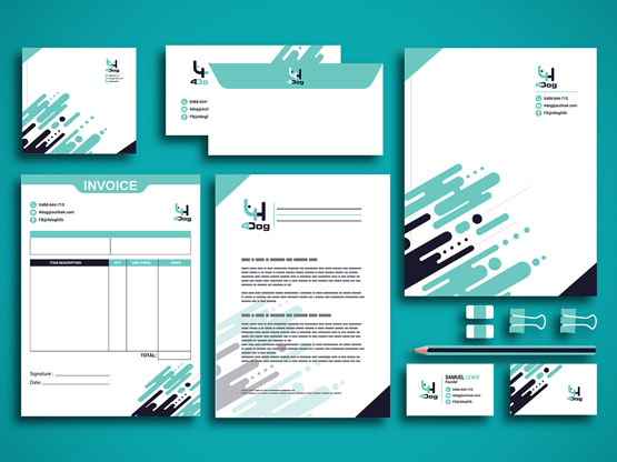 FinTech Invoice Design